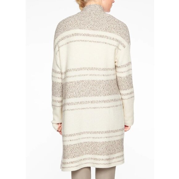Athleta Panorama Point Wool Cashmere Long Open Cardigan Sweater Women’s XS Small - Picture 3 of 7